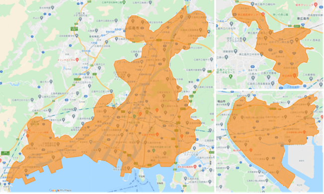 didiフード広島配達エリア