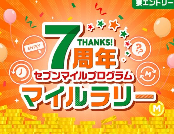 7周年マイルラリー